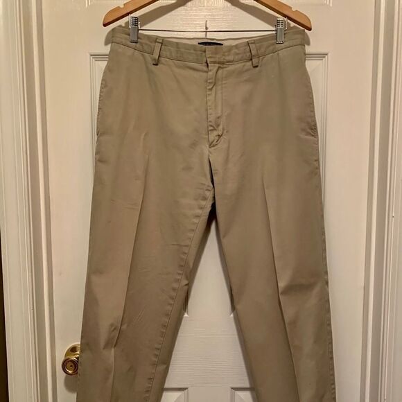 Beige Banana Republic Gavin Straight Fit S-33x30 - Picture 1 of 6